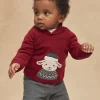Sergent Major Pull, Gilet & Cardigan-Pull Pourpre