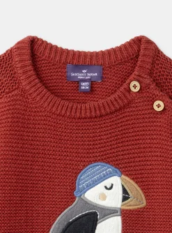 Sergent Major Pull, Gilet & Cardigan-Pull Rouge
