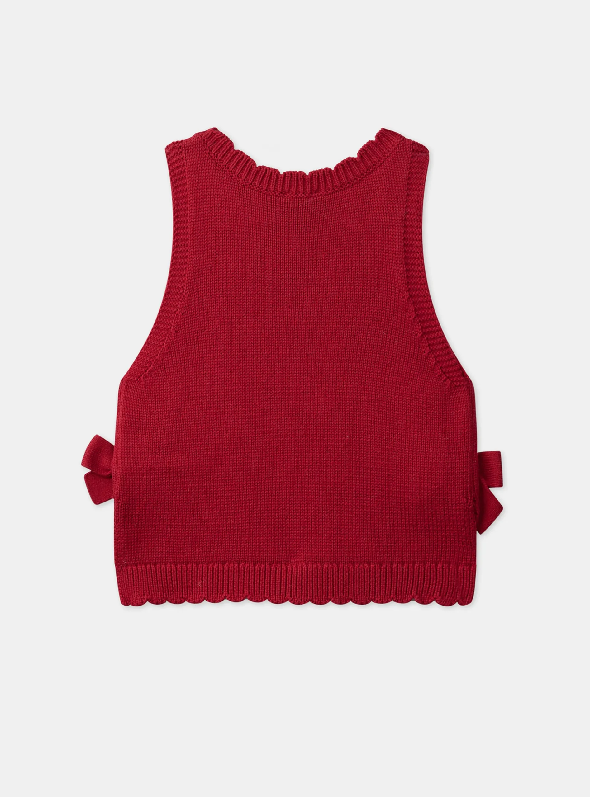 Sergent Major Pull, Gilet & Cardigan-Pull sans manches à noeuds