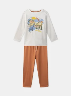 Sergent Major Pyjama-Pyjama Beige Chiné