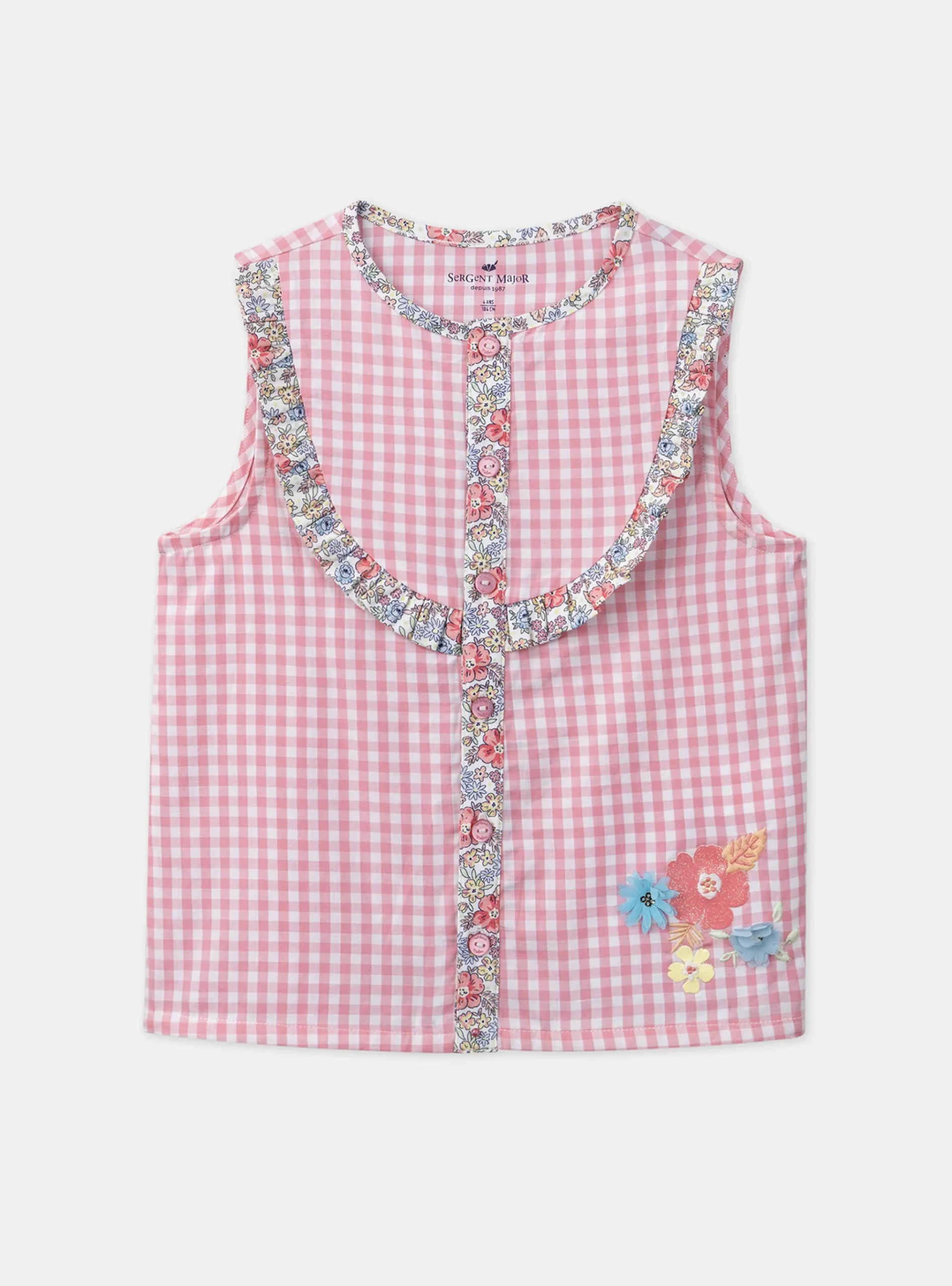 Sergent Major Pyjama-Pyjama Ecru