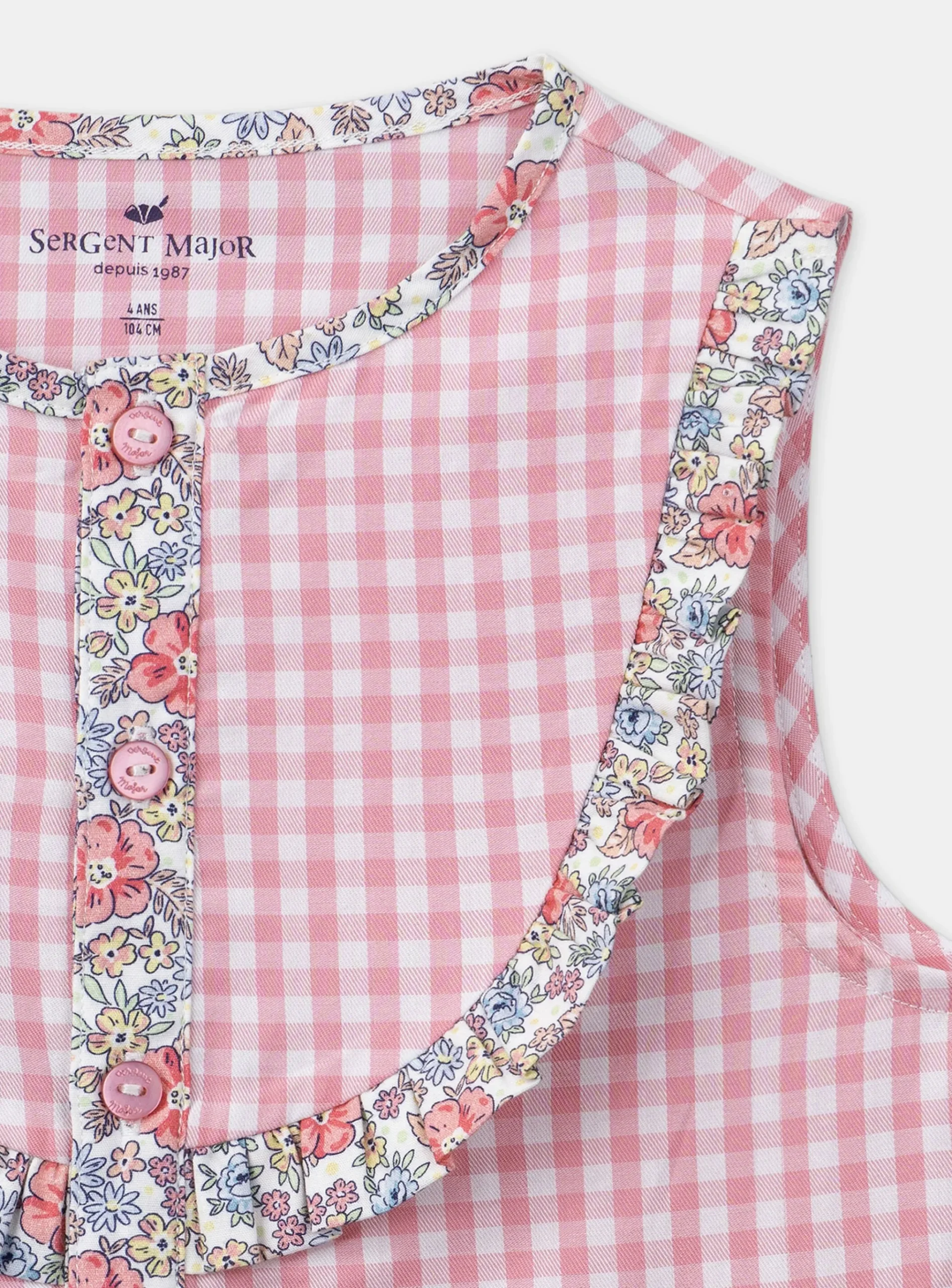 Sergent Major Pyjama-Pyjama Ecru