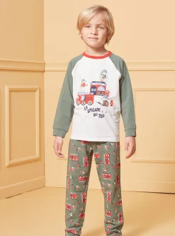 Sergent Major Pyjama-Pyjama en jersey Pompier