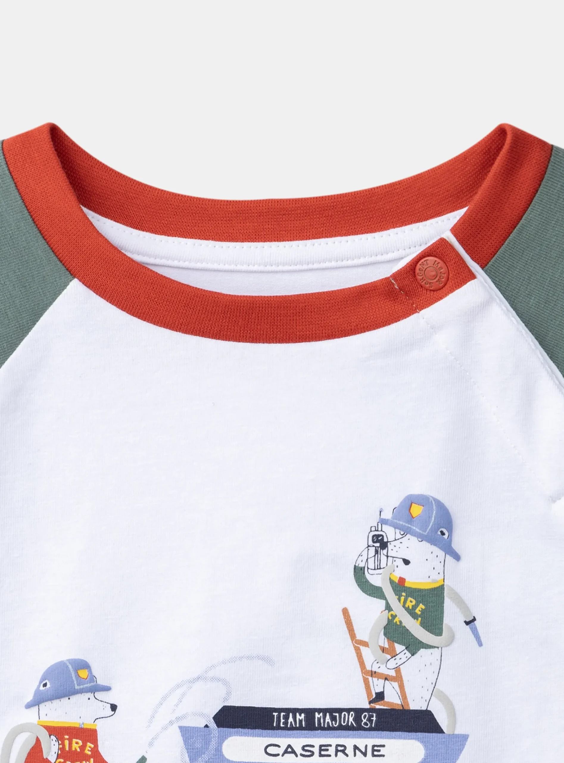 Sergent Major Pyjama-Pyjama en jersey Pompier