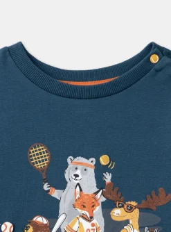 Sergent Major Pyjama-Pyjama en molleton gratt&eacute; Animaux de la for&ecirc;t
