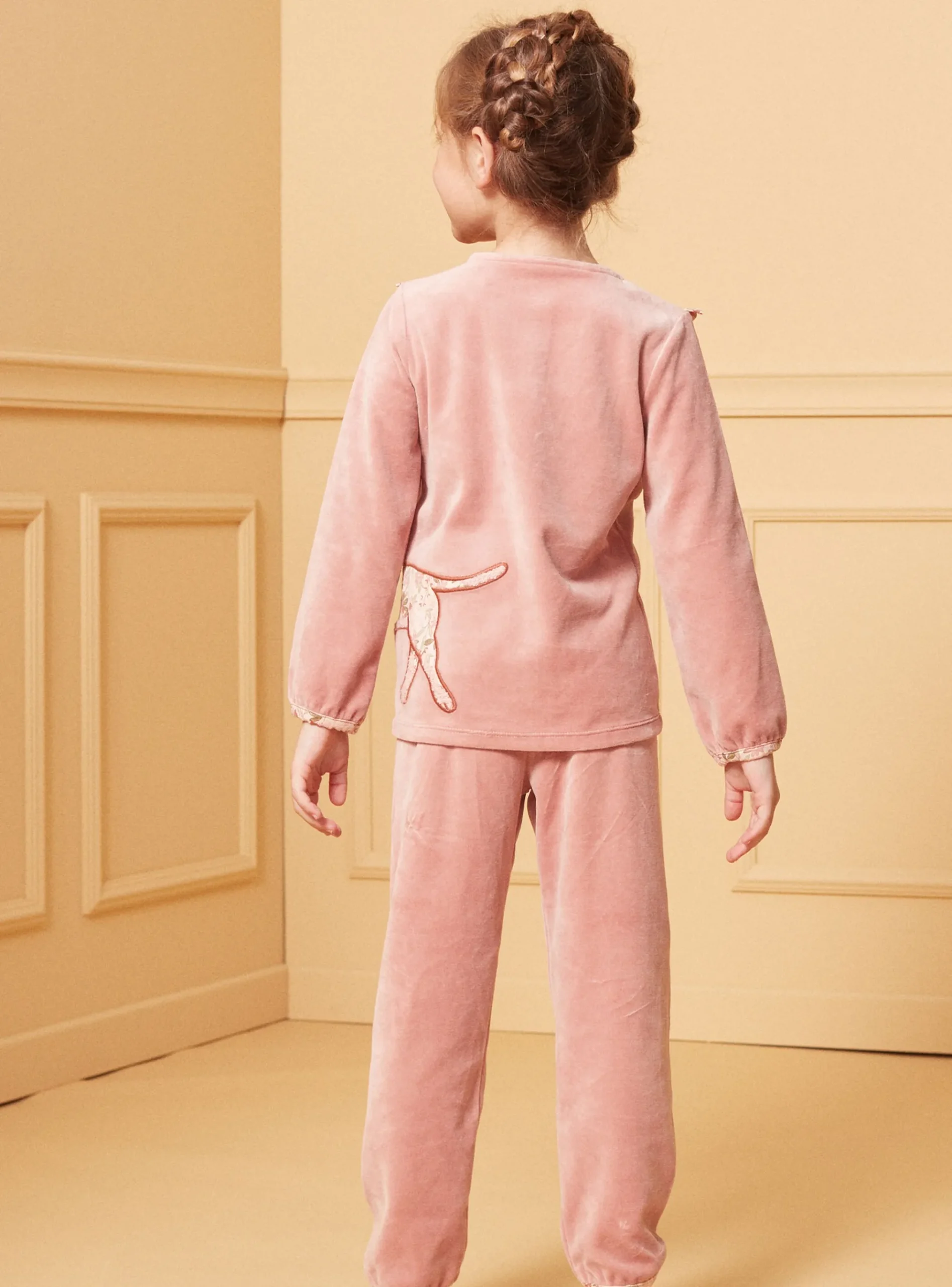 Sergent Major Pyjama-Pyjama en velours Chien