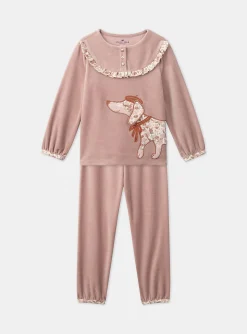 Sergent Major Pyjama-Pyjama en velours Chien