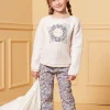 Sergent Major Pyjama-Pyjama Fleur en tubique
