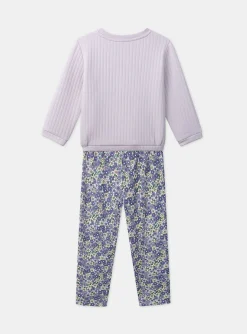 Sergent Major Pyjama-Pyjama Fleur en tubique
