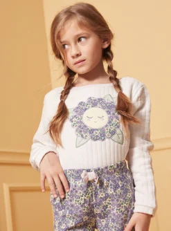 Sergent Major Pyjama-Pyjama Fleur en tubique