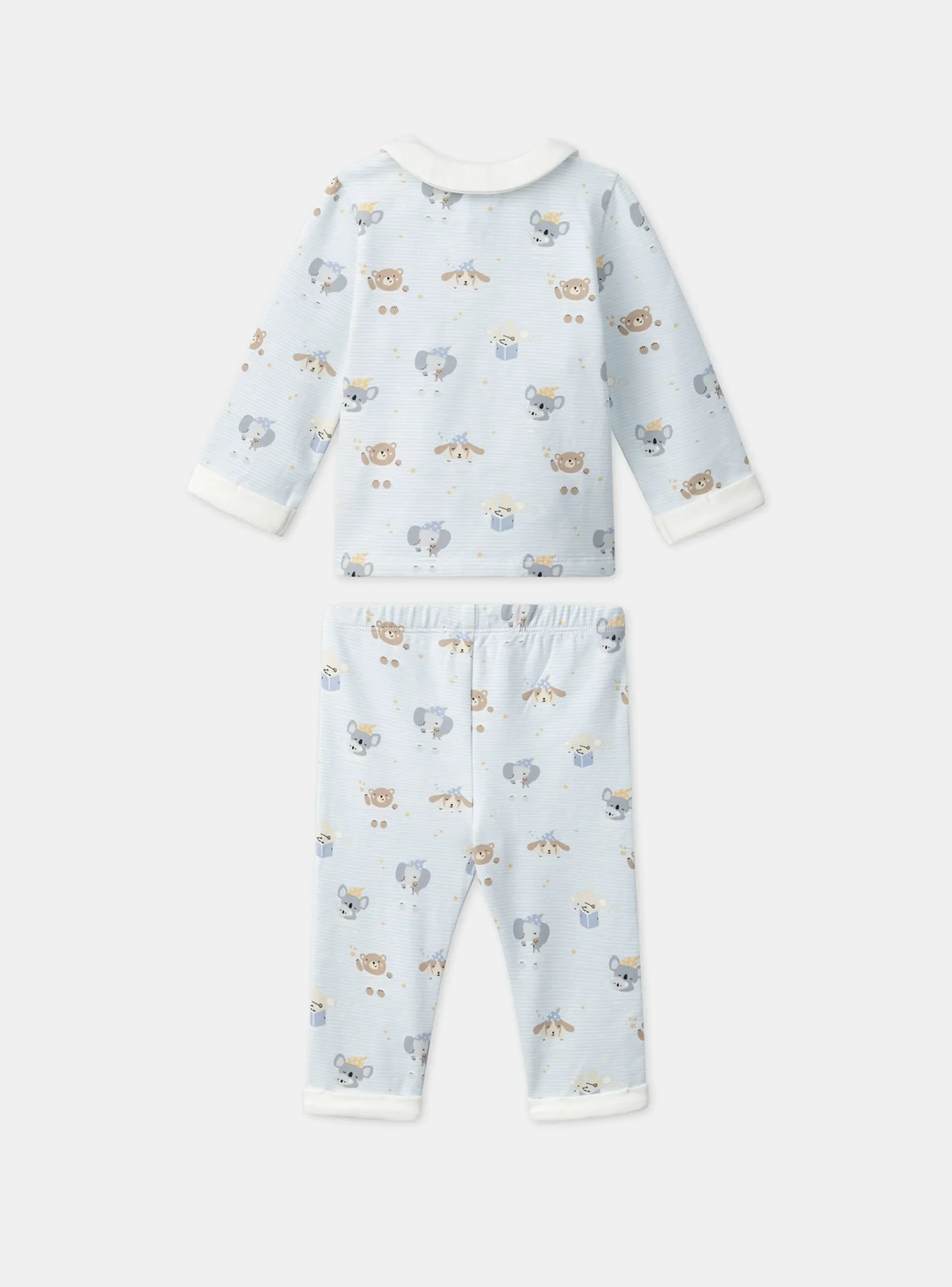 Sergent Major Pyjama & Grenouillère-Pyjama imprimé en molleton gratté