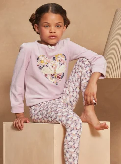 Sergent Major Pyjama-Pyjama lilas en jersey