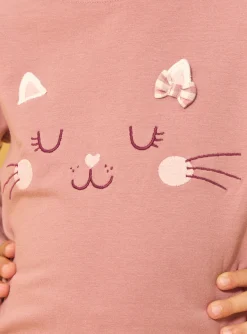 Sergent Major Pyjama-Pyjama Molleton gratté Chat