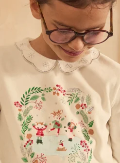 Sergent Major Pyjama-Pyjama noël col claudine