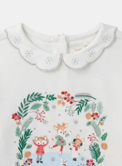 Sergent Major Pyjama-Pyjama noël col claudine