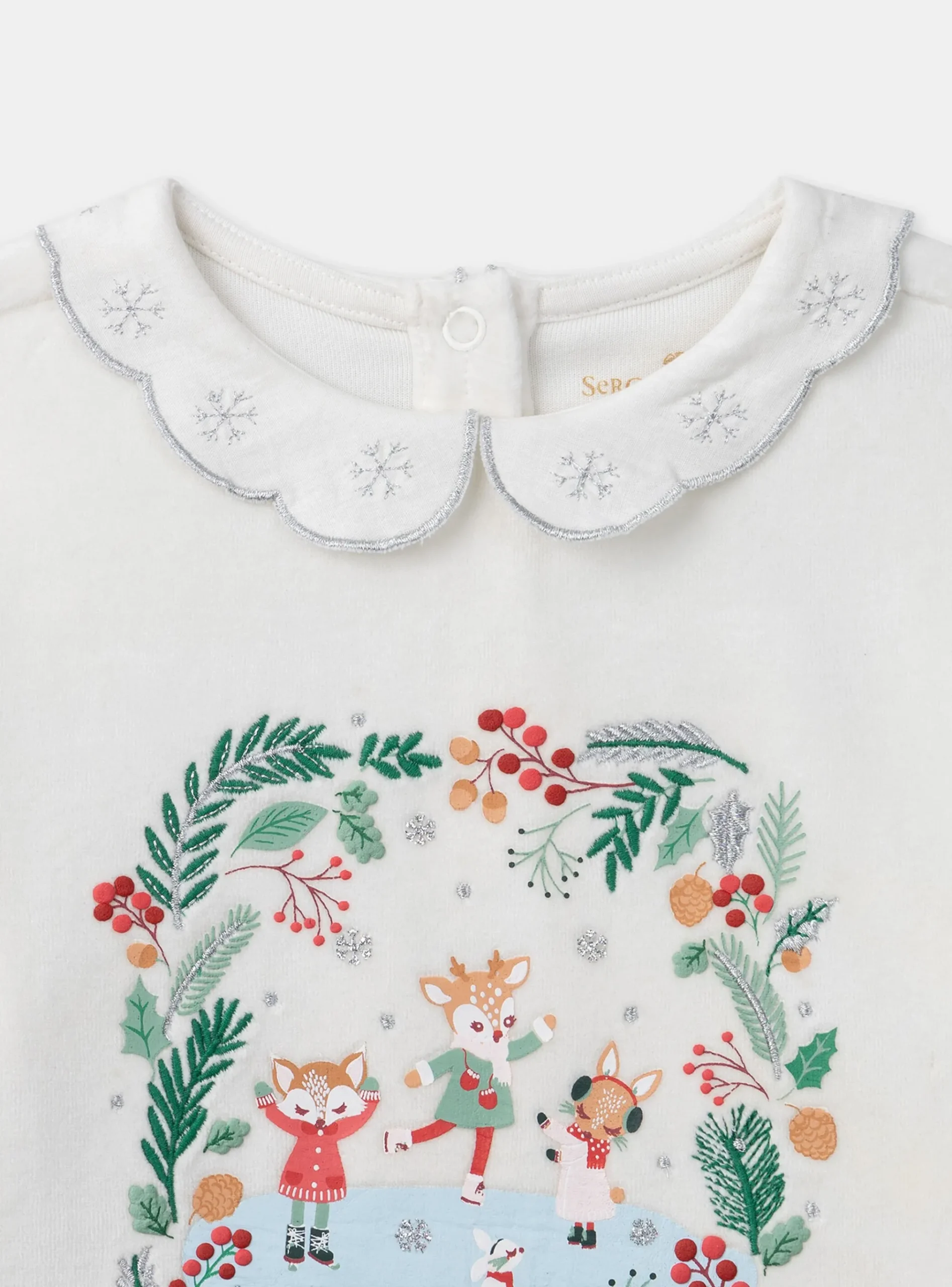 Sergent Major Pyjama-Pyjama noël col claudine