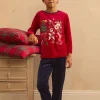 Sergent Major Pyjama-Pyjama no&euml;l rouge