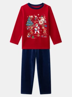Sergent Major Pyjama-Pyjama noël rouge