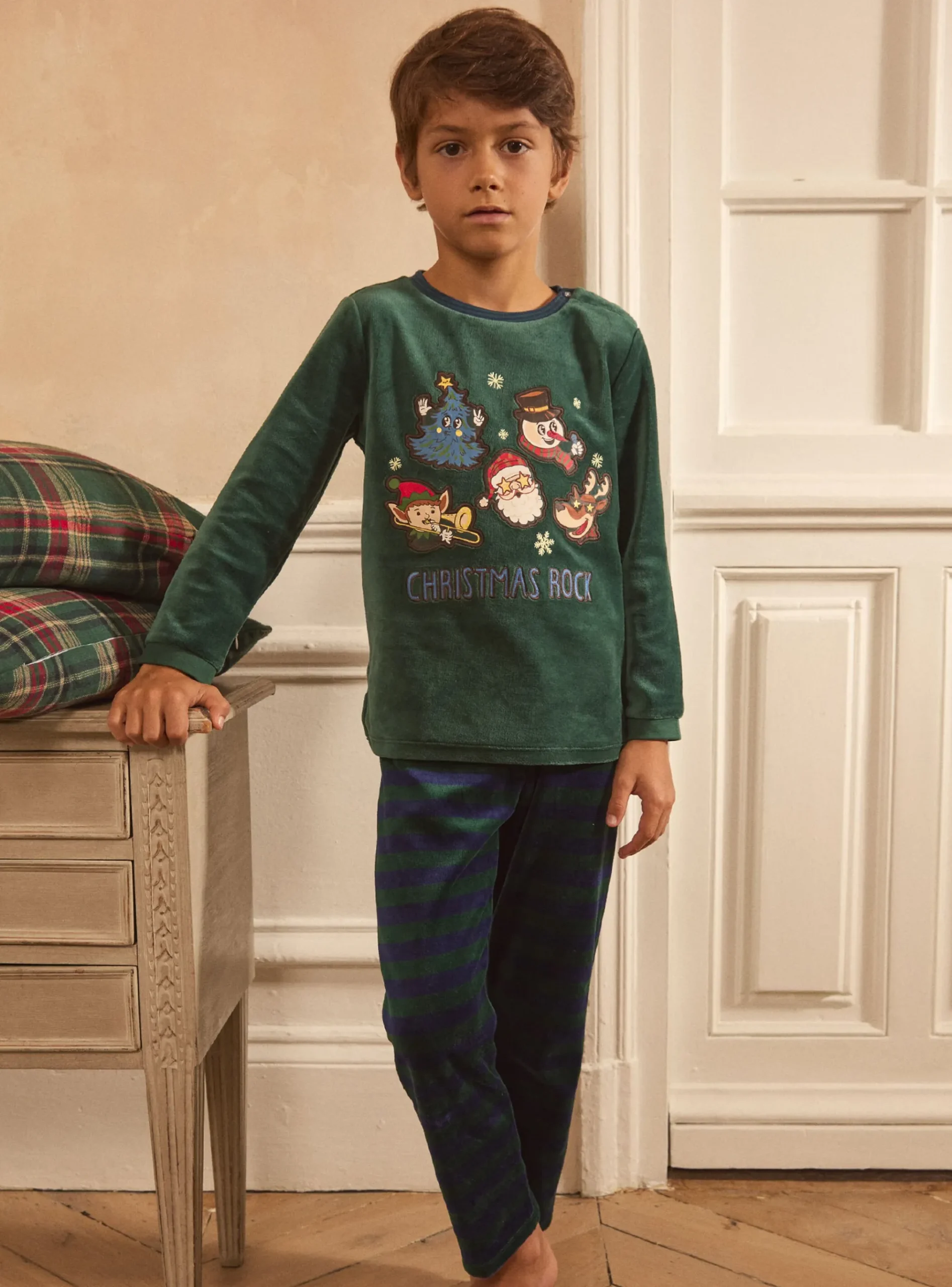 Sergent Major Pyjama-Pyjama noël vert sapin