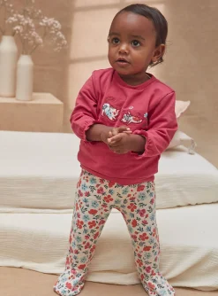 Sergent Major Pyjama & Grenouillère-Pyjama Rose