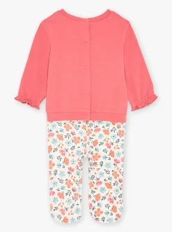 Sergent Major Pyjama & Grenouillère-Pyjama Rose
