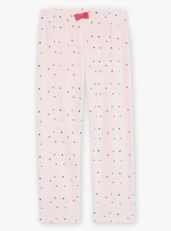 Sergent Major Pyjama-Pyjama rose en velours