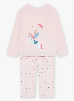 Sergent Major Pyjama-Pyjama rose en velours