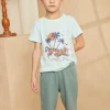 Sergent Major Pyjama-Pyjama Turquoise