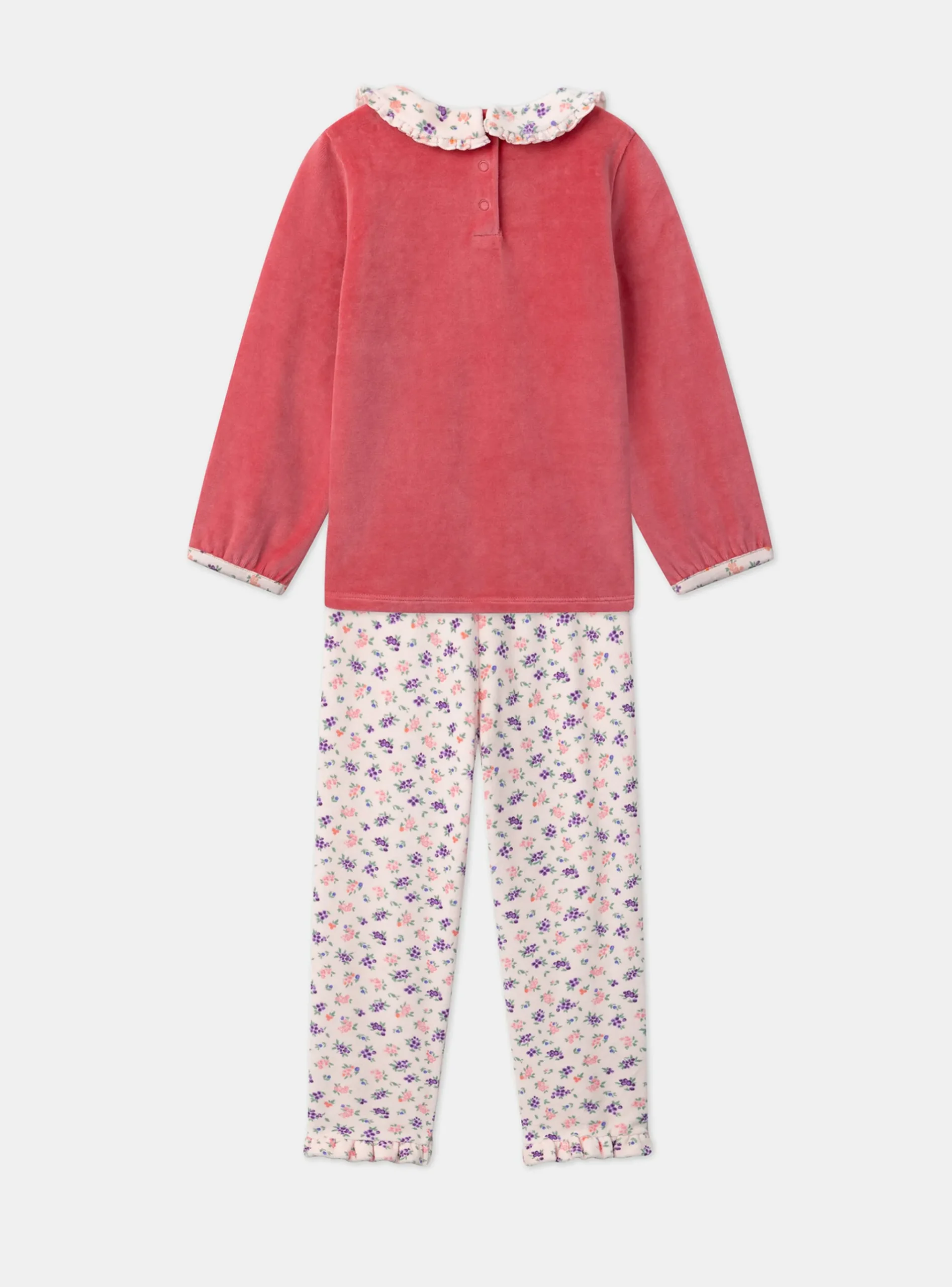Sergent Major Pyjama-Pyjama Velours Coeur
