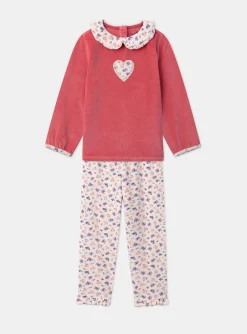 Sergent Major Pyjama-Pyjama Velours Coeur