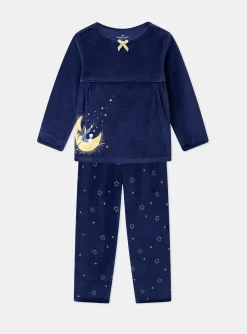 Sergent Major Pyjama-Pyjama Velours Lune