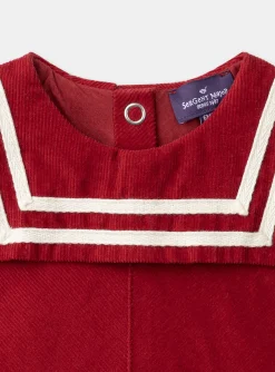 Sergent Major Robe-Robe à col marin