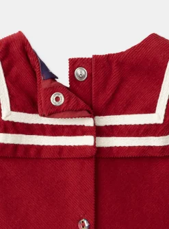 Sergent Major Robe-Robe à col marin
