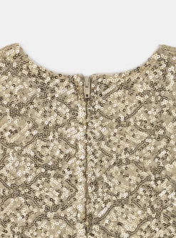 Sergent Major Robe & Combinaison-Robe à sequins dorés