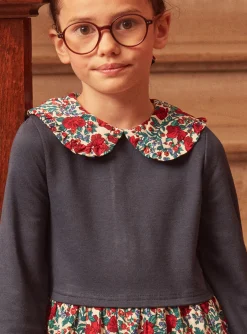 Sergent Major Robe & Combinaison-Robe bi-matière à motifs