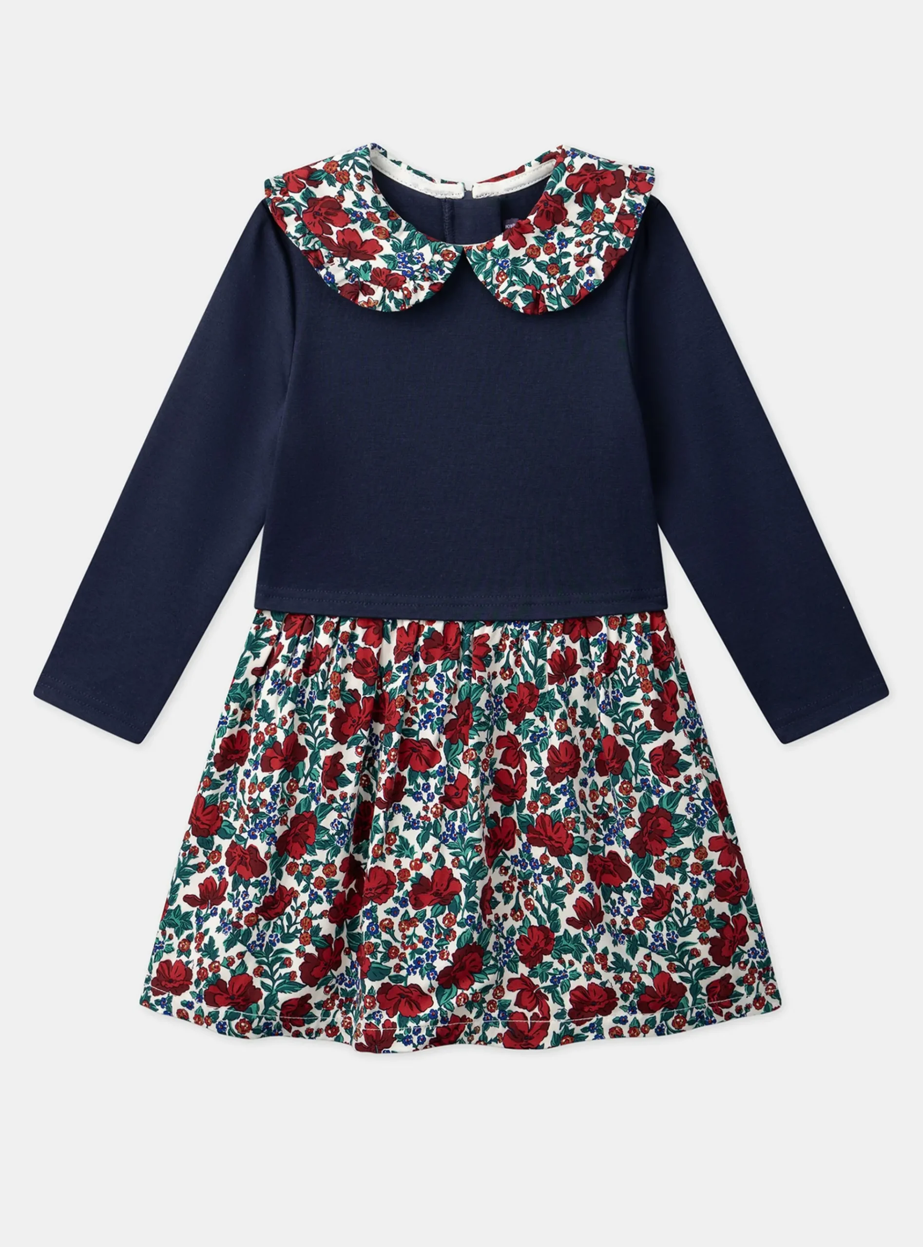 Sergent Major Robe & Combinaison-Robe bi-matière à motifs