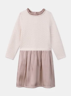 Sergent Major Robe & Combinaison-Robe bi-matière rose