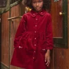 Sergent Major Robe & Combinaison-Robe  brod&eacute;e en velours c&ocirc;tel&eacute;