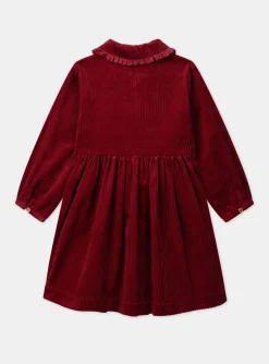 Sergent Major Robe & Combinaison-Robe brodée en velours côtelé