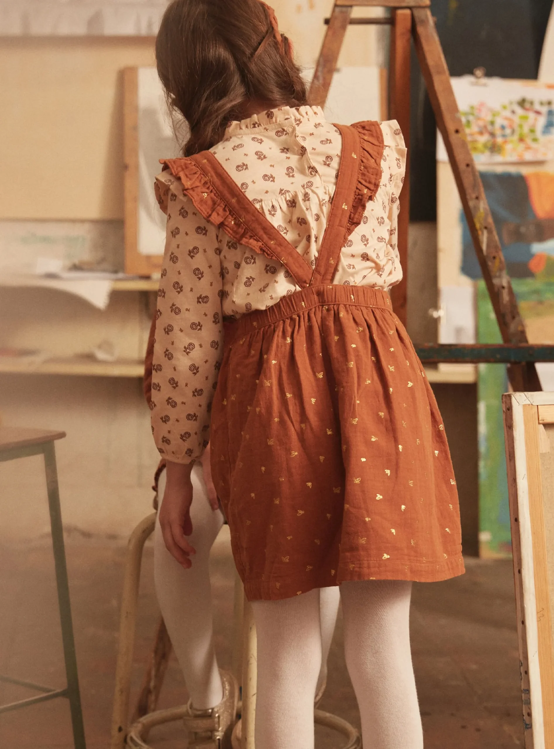 Sergent Major Robe & Combinaison-Robe Chasuble à motifs fleurs