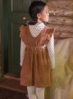 Sergent Major Robe & Combinaison-Robe chasuble marron en velours