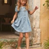 Sergent Major Robe & Combinaison-Robe chemise bleue