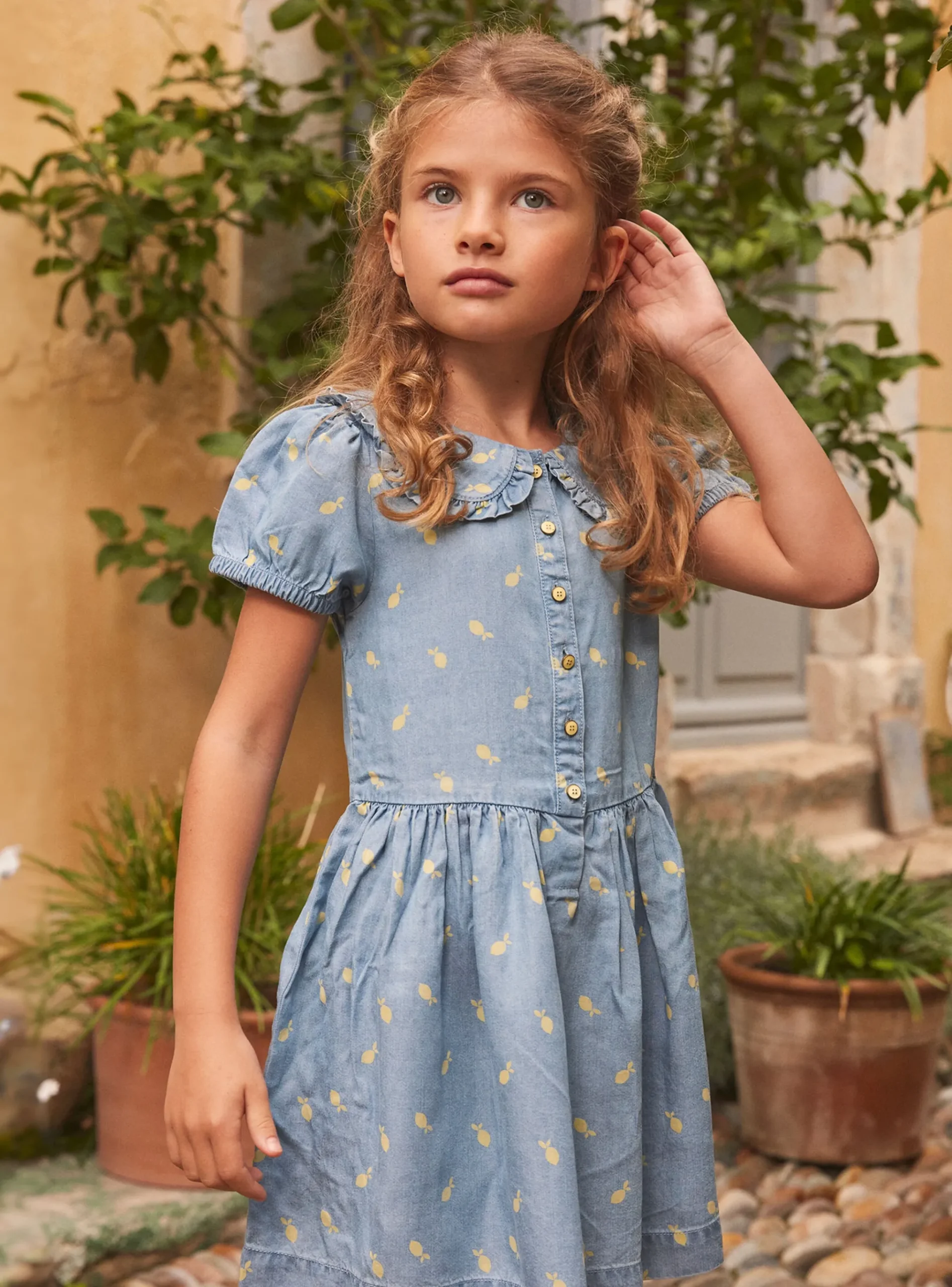 Sergent Major Robe & Combinaison-Robe chemise bleue