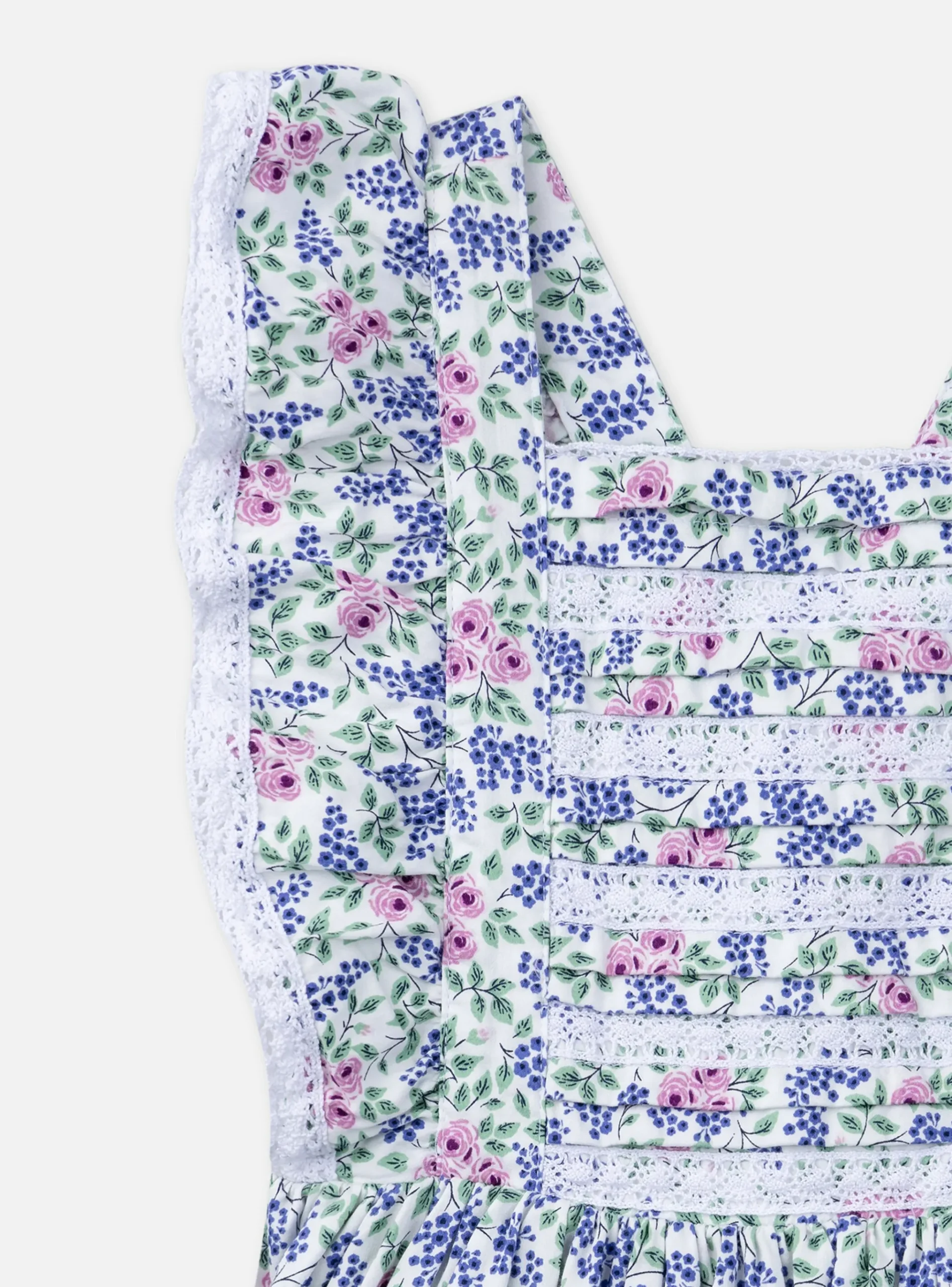 Sergent Major Robe & Combinaison-Robe écrue fleurie