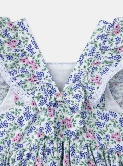 Sergent Major Robe & Combinaison-Robe écrue fleurie