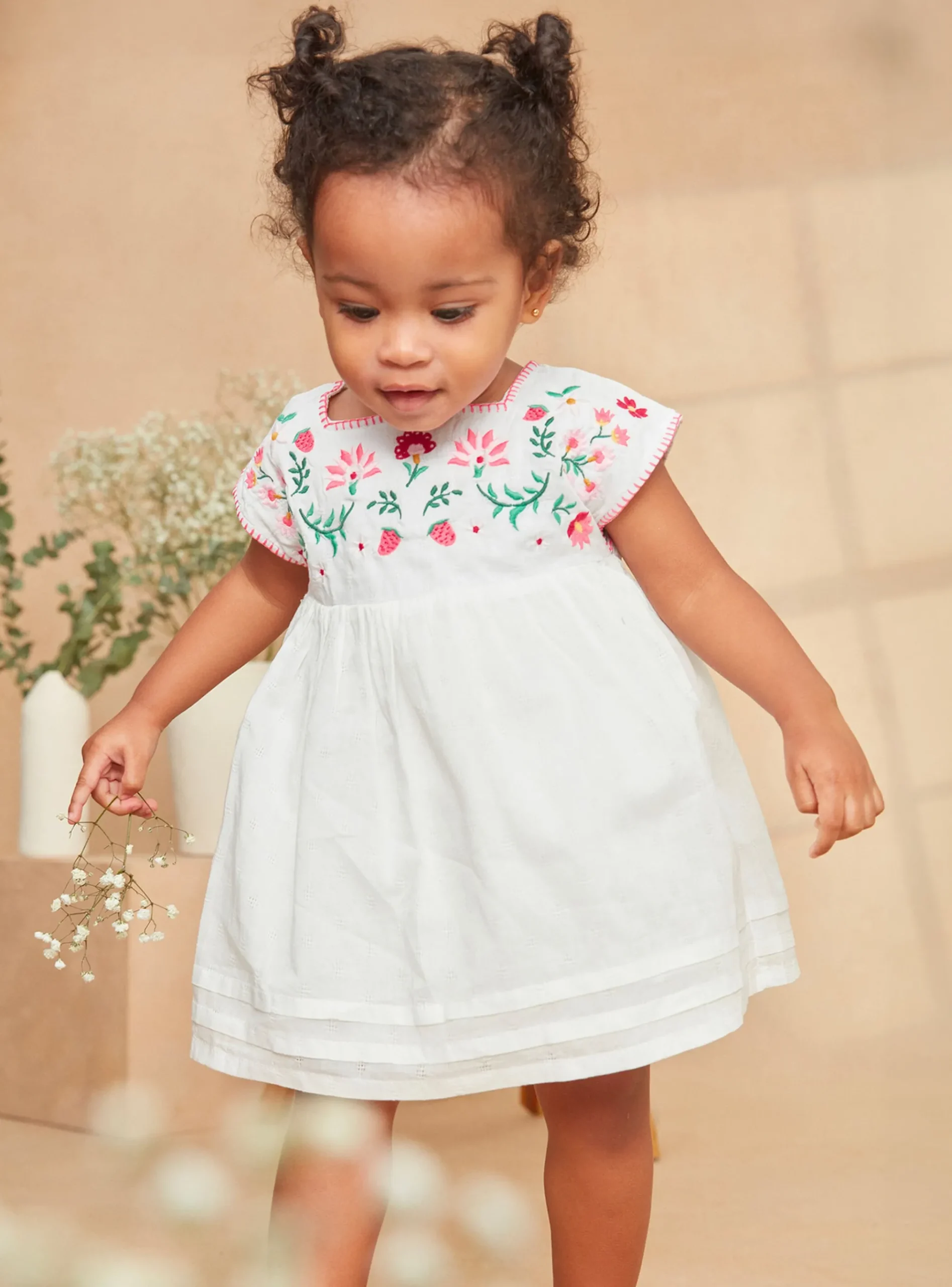 Sergent Major Robe-Robe Ecrue
