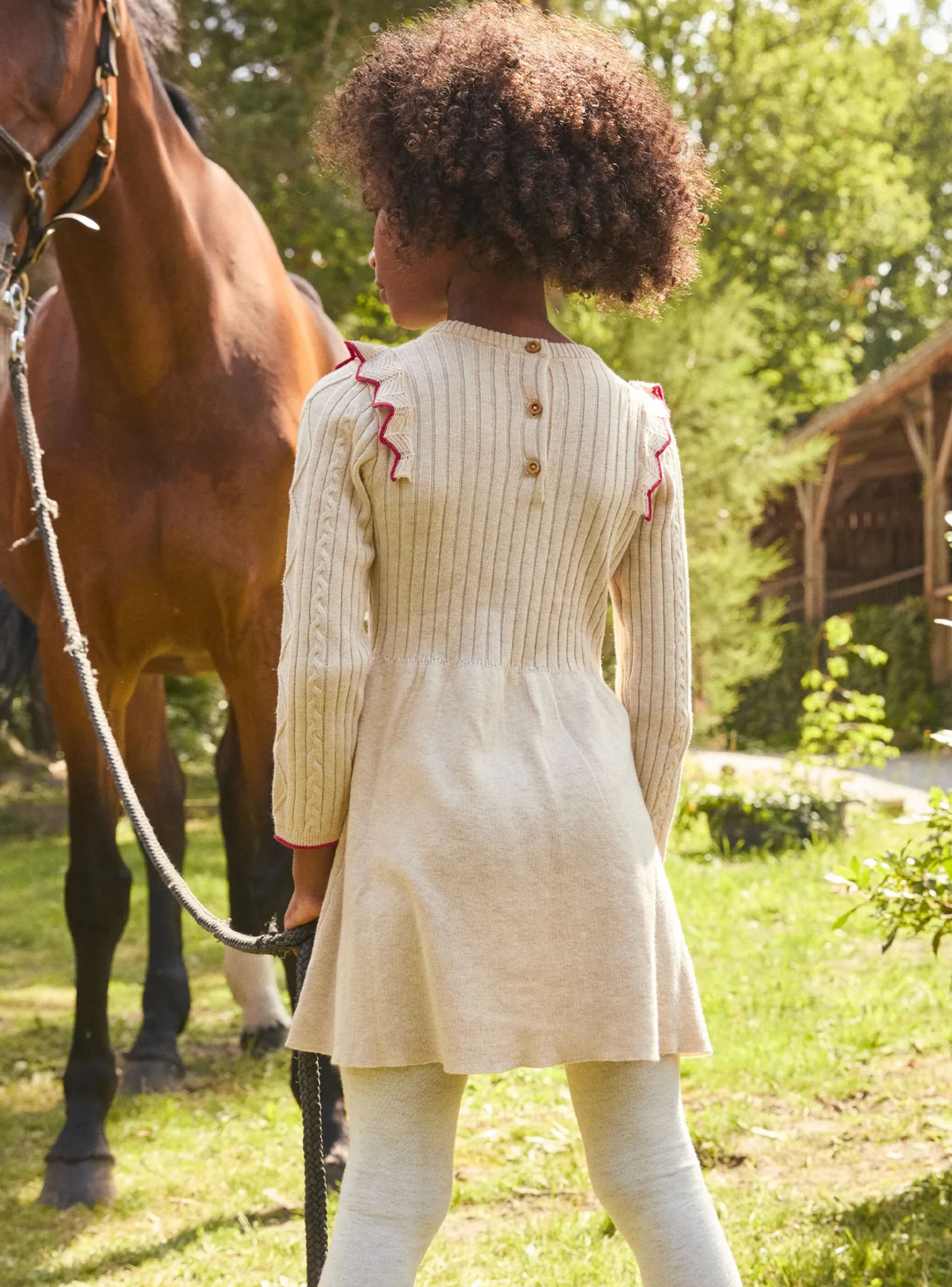 Sergent Major Robe & Combinaison-Robe en maille brodée