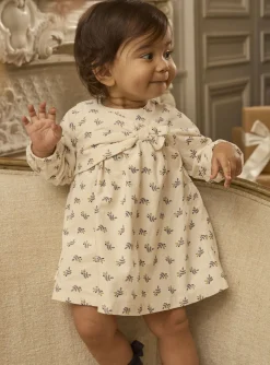 Sergent Major Robe-Robe en velours côtelé imprimé