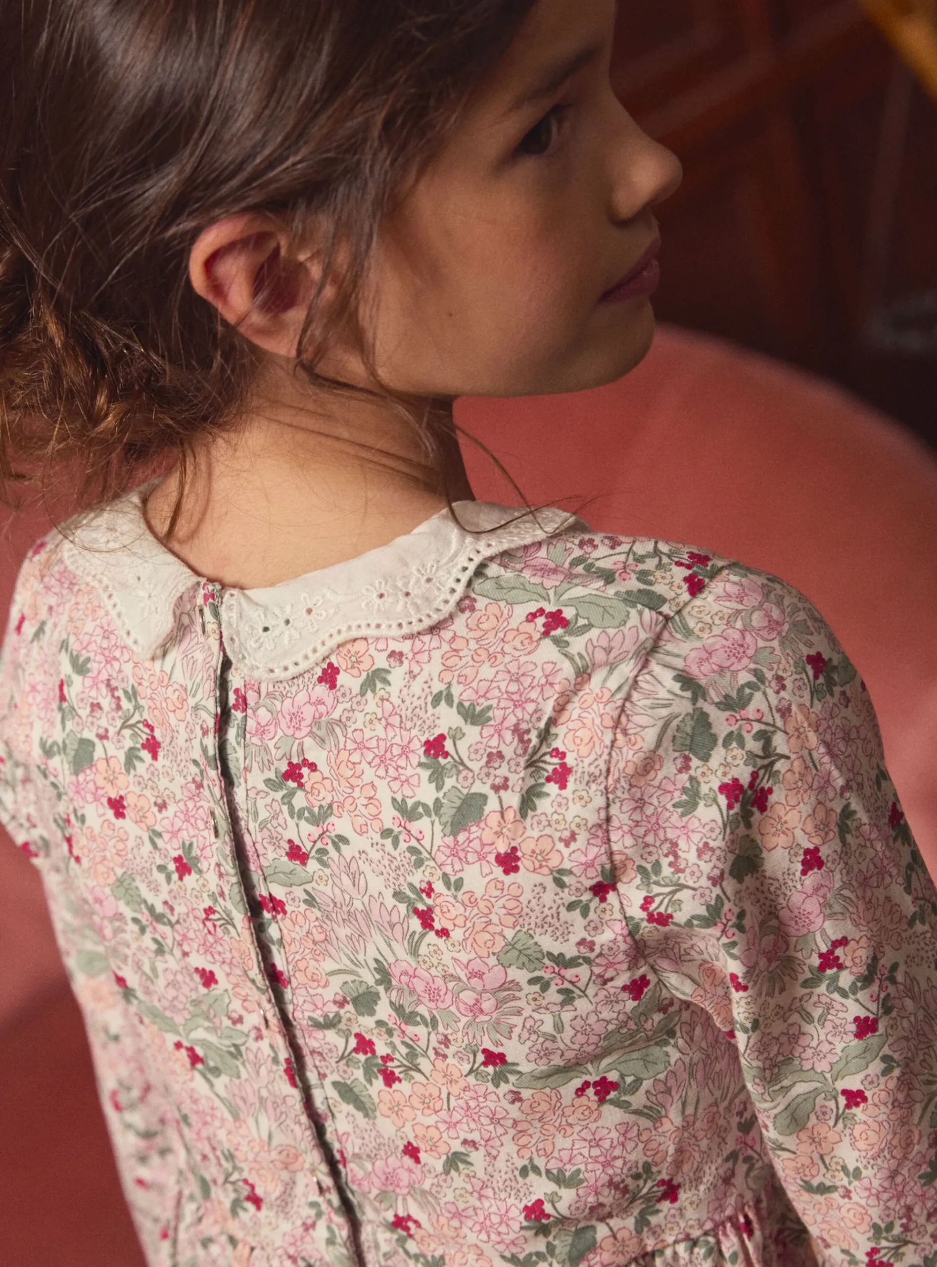 Sergent Major Robe & Combinaison-Robe fleurie col claudine
