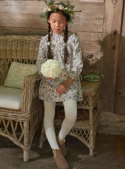 Sergent Major Robe & Combinaison-Robe fleurie en velours